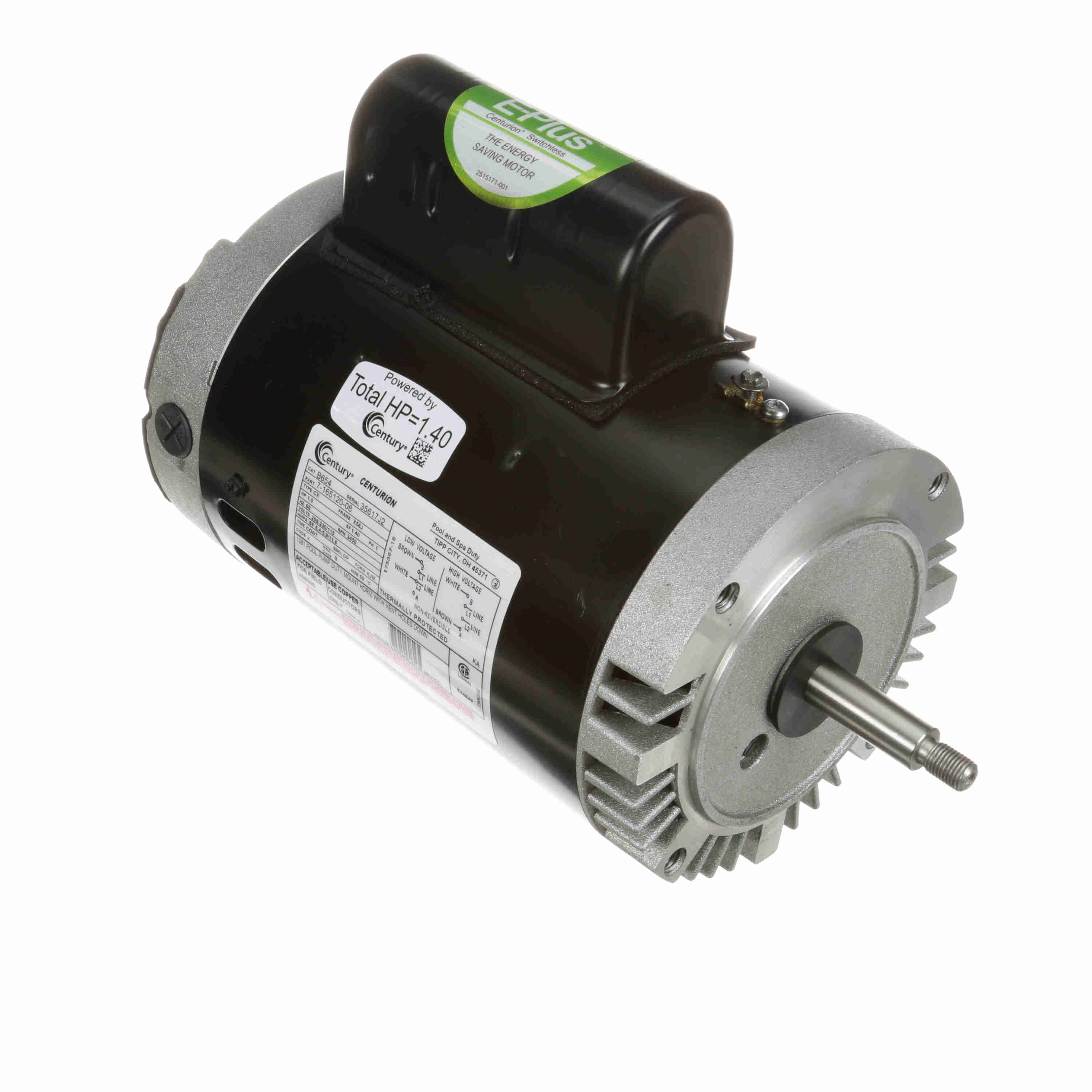 B654 1 Hp Sp 208-230/115 V - REPLACEMENT MOTORS